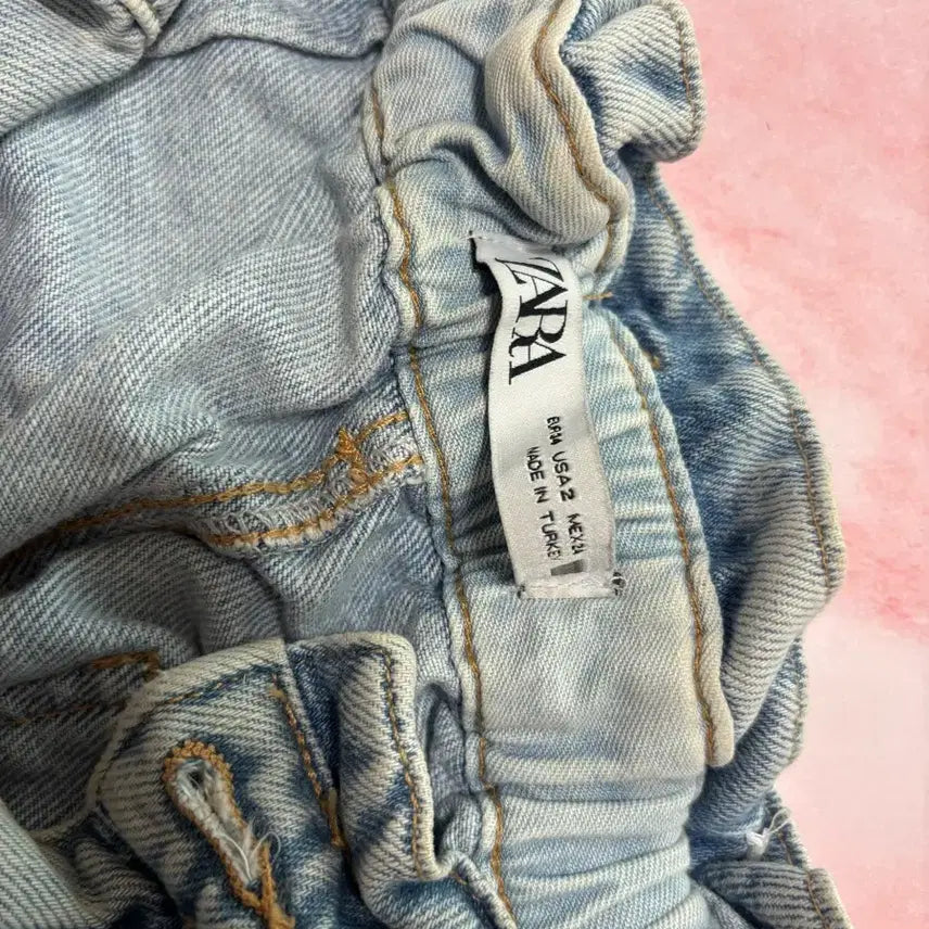 [BUNJANG] Zara Denim Pants Light Wash / 자라 데님 팬츠 연청