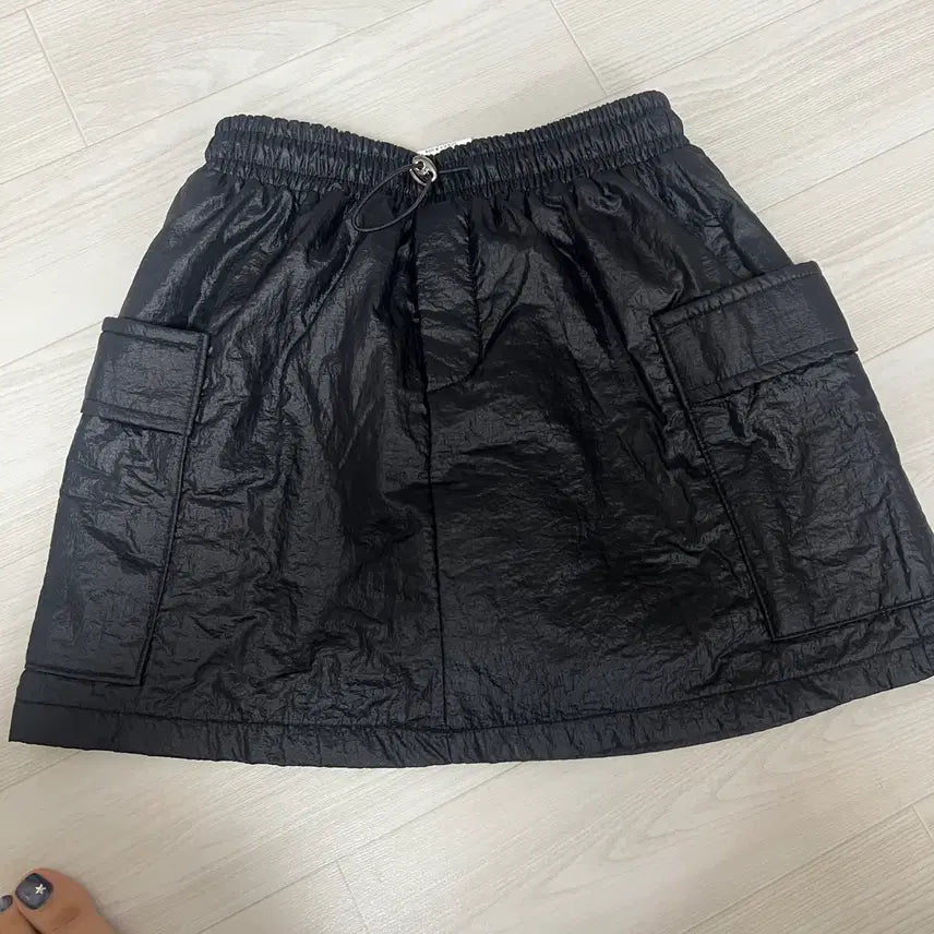 [BUNJANG] Cargo Mini Nylon Skirt - Fall/Winter Edition / 속바지O, 가을겨울용 카고 미니 나일론 스커트