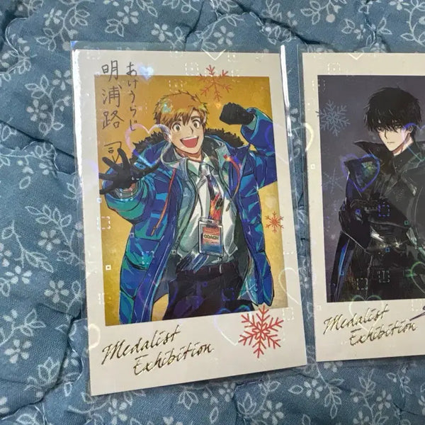 [BUNJANG] Medalist Exhibition Illustrator Photocard Tsukasa, Jun / 메달리스트 전시회 일러스트 포토 카드 츠카사 쥰