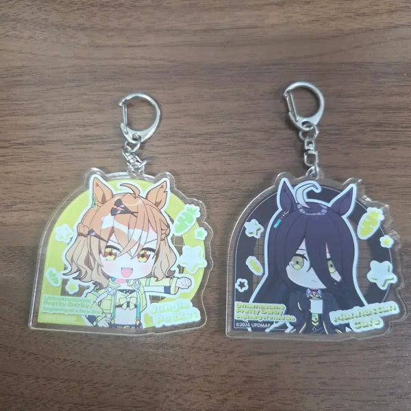 [BUNJANG] Uma Musume Pretty Derby New Era Acrylic Keychain (Jungle Pocket, Manhattan Cafe) / 우마무스메 신시대의 문 아크릴 키체인 (정글포켓, 맨하탄카페)