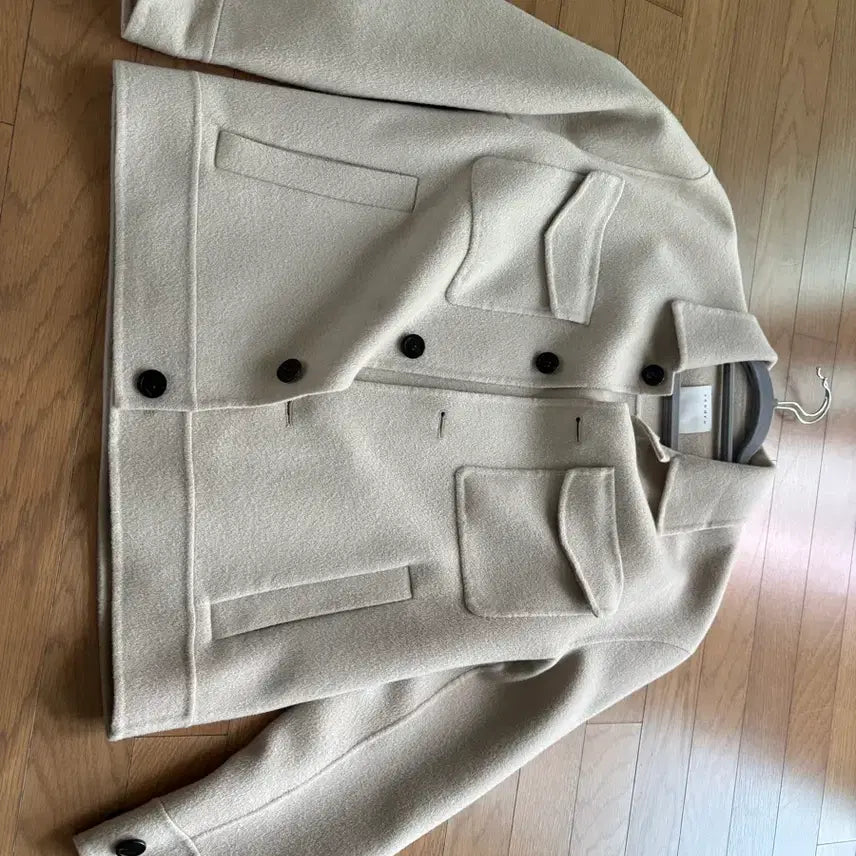 [BUNJANG] Sandro Ivory Jacket 48 / 산드로 아이보리 자켓 48