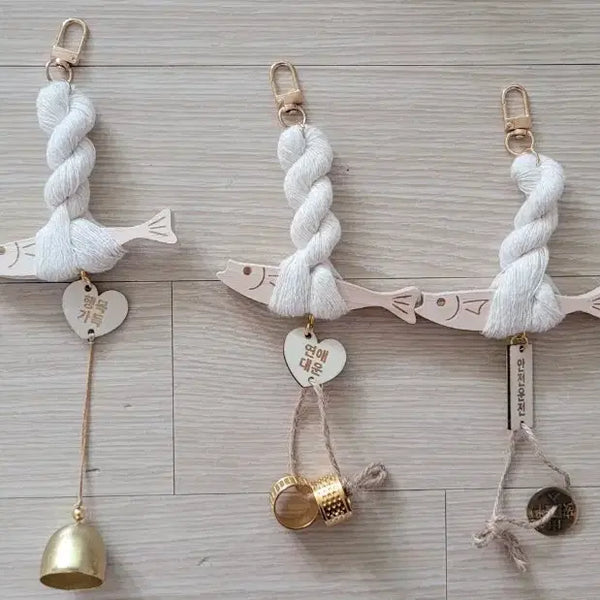 [BUNJANG] Luck Charm Pollock Keychain / 명태 액막이 키링 (합격,연애대운,로또,안전운전)