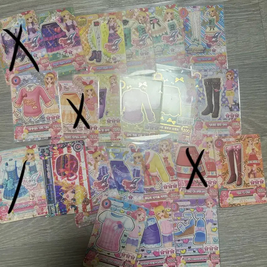 [BUNJANG] Aikatsu! Ichigo & Ringo Card Set / 아이카츠 아이엠스타 라임 이치고 카드 판매합니다