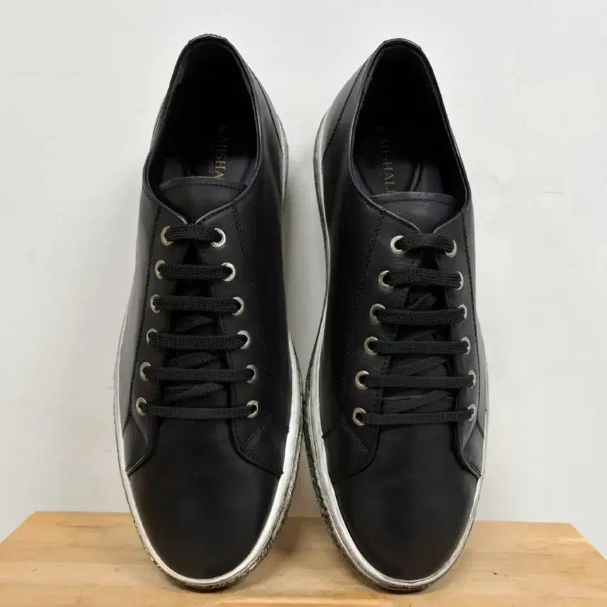 [BUNJANG] TANDY Men's Sneakers Black / 탠디 남성 스니커즈 Black 275E