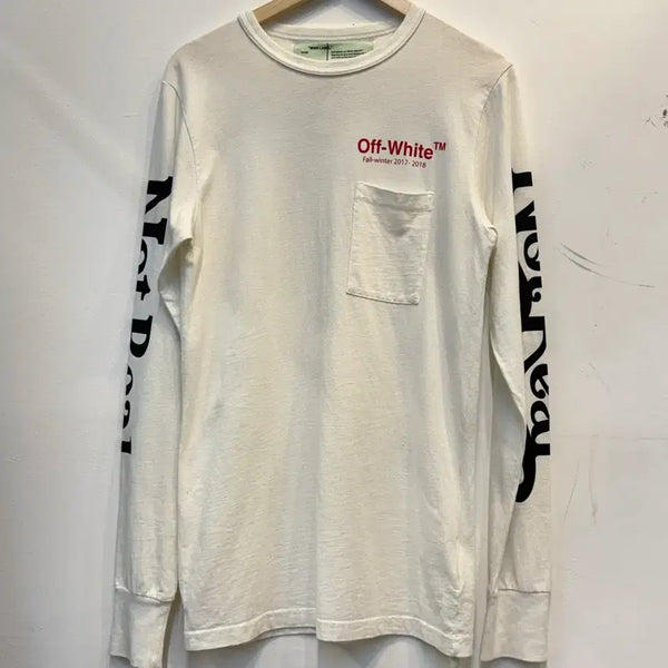 [BUNJANG] Off-White Long Sleeve T-Shirt XS / 오프화이트 롱슬리브 XS