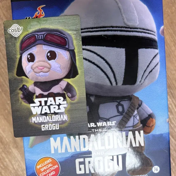 [BUNJANG] The Mandalorian & Grogu Cosbi Keyring Doll (Anzellan) / 만달로리안과그로구 코스비 키링 인형-안젤란