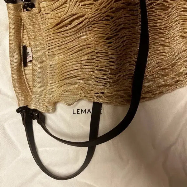 [BUNJANG] Lemaire Medium Net Bag Light Beige / 르메르 네트백 미디움 라이트 베이지
