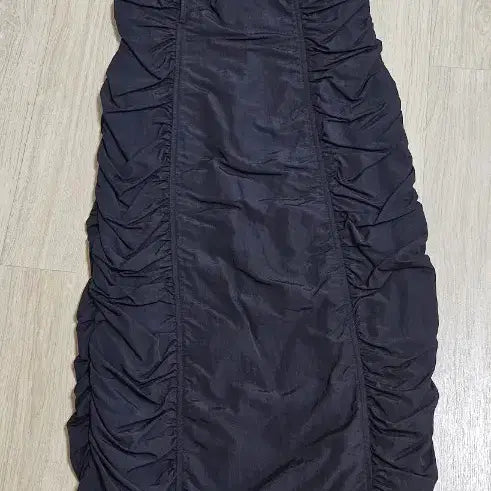 [BUNJANG] Zara Shirring Black Dress / 자라 셔링 블랙 원피스(새상품)