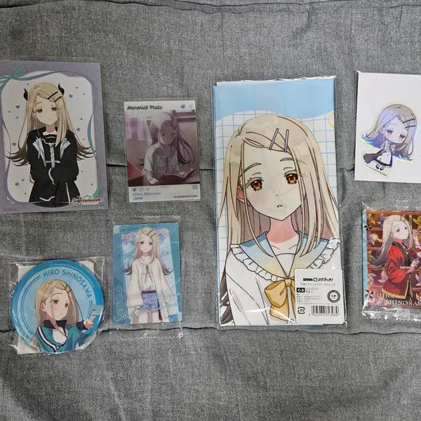 [BUNJANG] The Idolmaster: Shiny Colors Shinozawa Hiro Merchandise Bundle Set / 학원 아이돌 마스터 시노사와 히로 굿즈 일괄 처분
