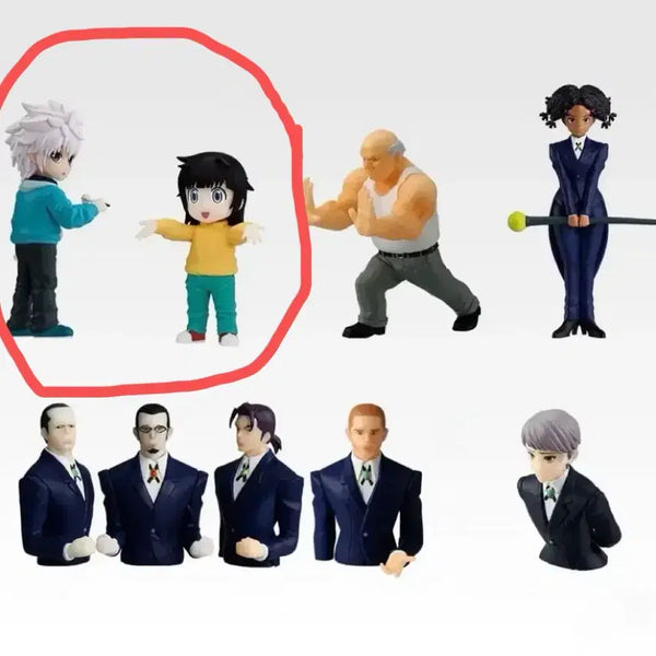 [BUNJANG] Hunter x Hunter Ichiban Kuji Zoldyck Family G Prize Desktop Figure Set - Killua & Alluka / 헌터헌터 이치방쿠지 조르딕패밀리 G상 데스크탑 피규어 키르아 아르카 세트