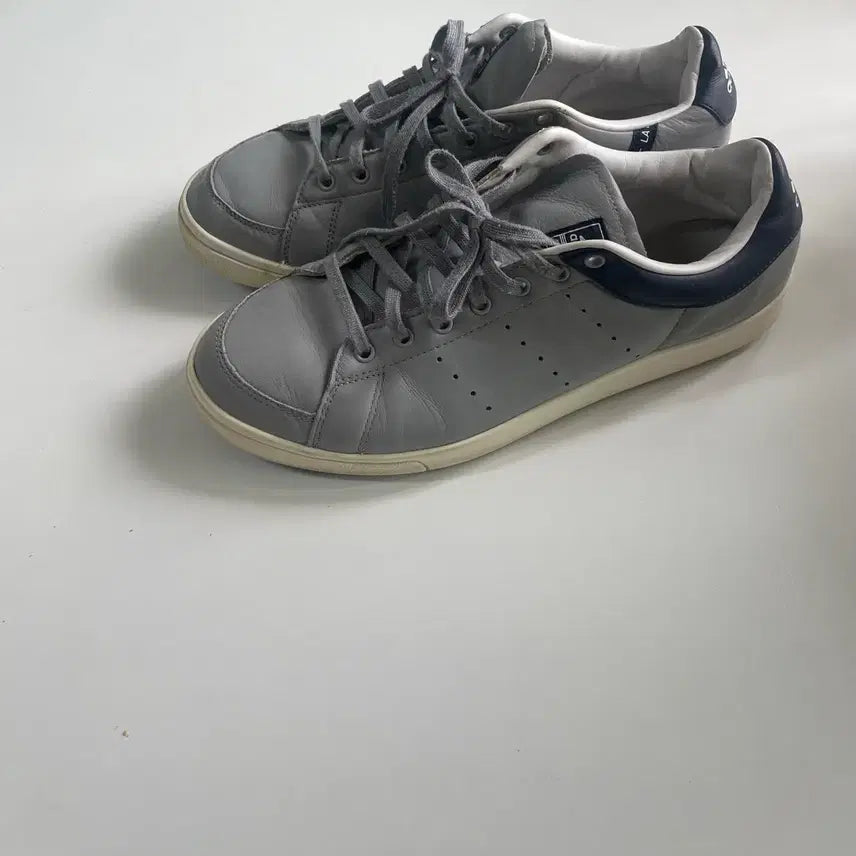 [BUNJANG] Adidas Leather Sneakers Golf Shoes 270 / 아디다스 레더 스니커즈 골프화 270