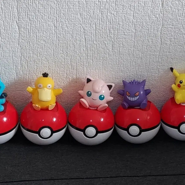 [BUNJANG] Pokemon Monster Ball 5 Types + 2 Types Figure Set / 포켓몬  몬스터볼  5종  +  2종