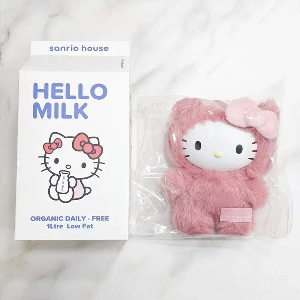 [BUNJANG] Sanrio House Pink Cherry Hello Kitty Random Plush Keyring / 산리오하우스 핑크 체리 헬로키티 랜덤 플러시 키링