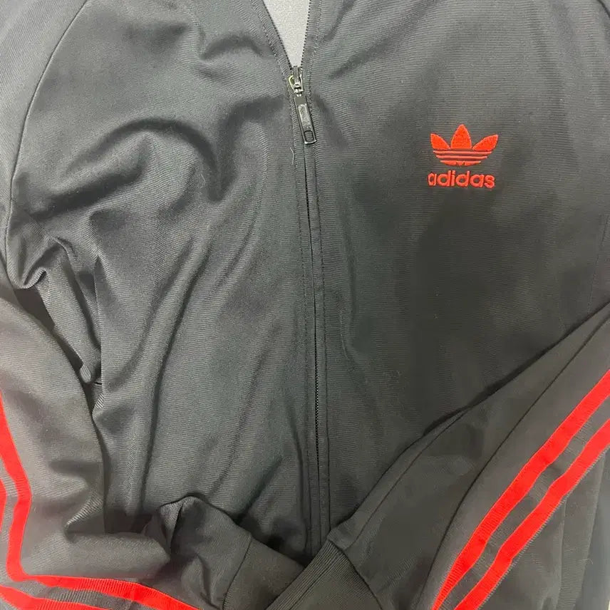 [BUNJANG] Adidas Black Red Jersey / 아디다스 검빨 져지