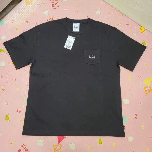 [BUNJANG] IAB STUDIO Pocket Short-Sleeve T-Shirt Black 2XL / 아이앱 스튜디오 아이앱 포켓 반팔 티셔츠 블랙 2XL XXL 110