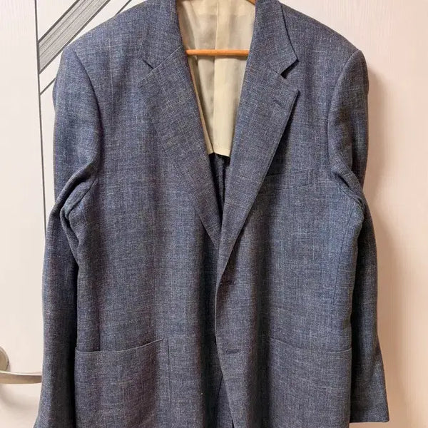 [BUNJANG] Polo Ralph Lauren CHAPS Blue Check Sport Coat Blazer Jacket / 폴로랄프로렌 챕스 블루 체크 정장 스포츠 코트 자켓