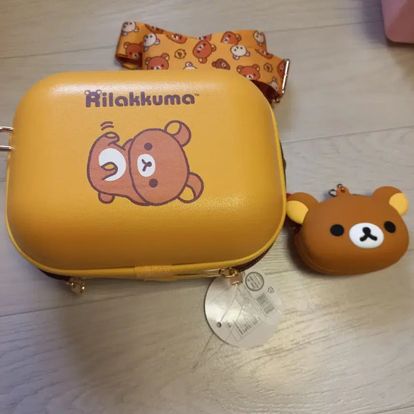 [BUNJANG] Rilakkuma Silicone Pouch Set / cu 리락쿠마 파우치 실리콘파우치 세트