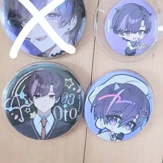 [BUNJANG] Scosizm Auto Rainy Badge Bundle Set / 스코시즘 오토 레이니 뱃지 배지 캔뱃지 일괄