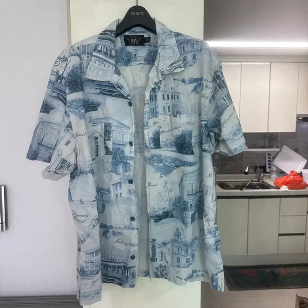 [BUNJANG] RRL Cotton Linen Shirt XL / Rrl 코튼린넨셔츠 xl