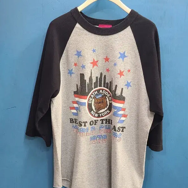 [BUNJANG] Mishka New York Archive Raglan T-Shirt / USA 미쉬카 뉴욕의 곰