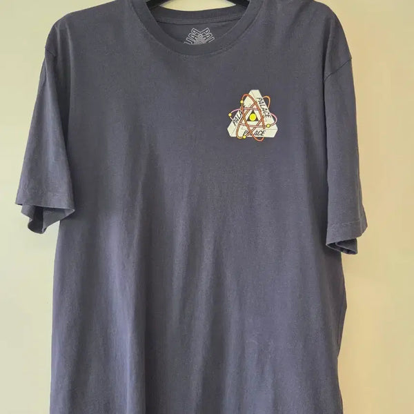 [BUNJANG] Palace Tri-Atom Short Sleeve T-Shirt Navy / 팔라스 트라이아톰  반팔티 네이비