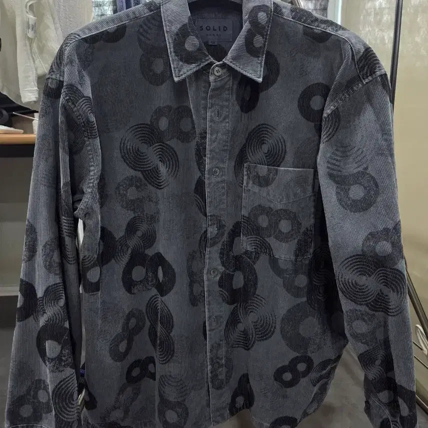 [BUNJANG] Solid Homme 25FW Corduroy Overshirt / 솔리드옴므 25FW 코듀로이 오버셔츠 (가을겨울용)