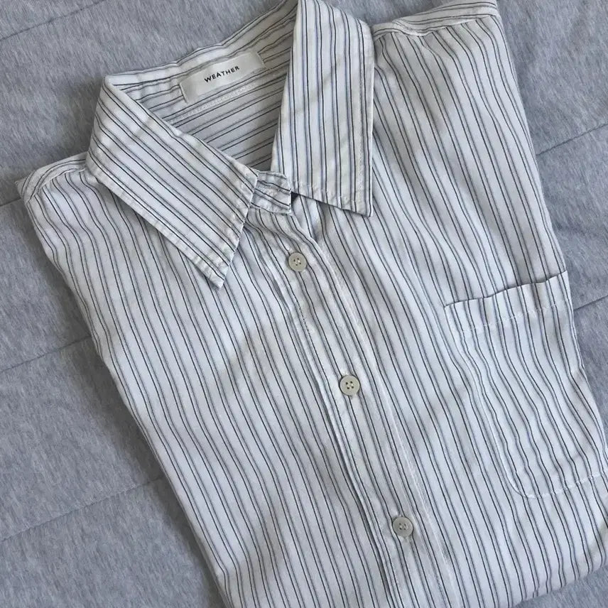[BUNJANG] Stripe Shirt / 스트라이프 셔츠