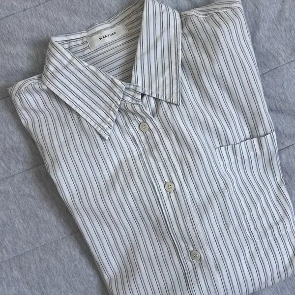 [BUNJANG] Stripe Shirt / 스트라이프 셔츠