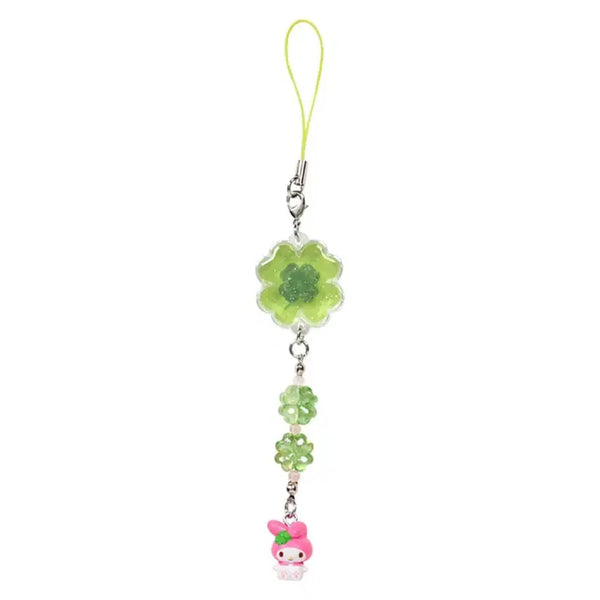 [BUNJANG] Sanrio My Melody Heisei Clover Strap Keychain / 산리오 무네큥 헤이세이 클로버 스트랩 키링 마이멜로디
