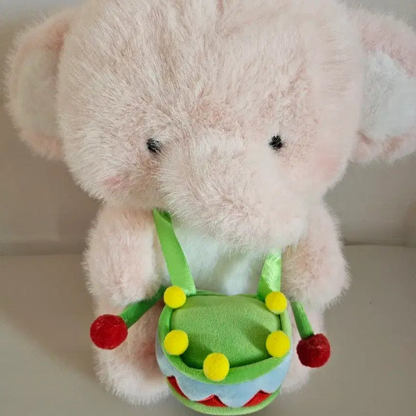 [BUNJANG] Pink Elephant Medium Plush / 핑크 코끼리 중형 인형