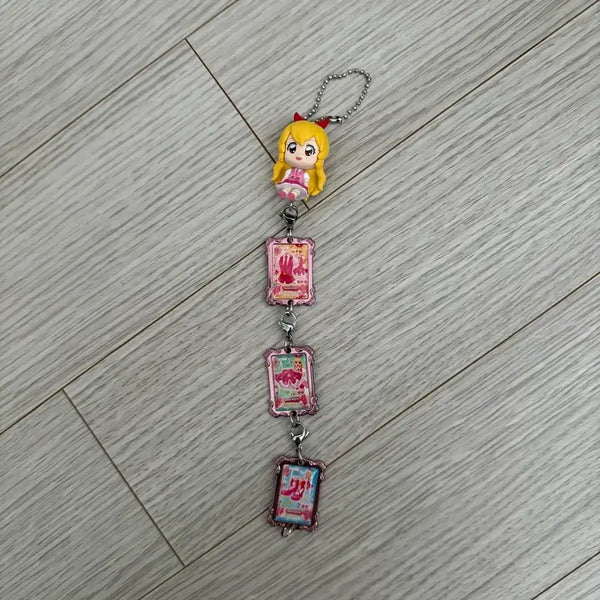 [BUNJANG] Aikatsu Ichigo Ramei 1st School Look Mascot Gashapon Keyring / 아이카츠 이치고 라임 1기 스쿨룩 마스코트 가샤폰 키링 아이엠스타