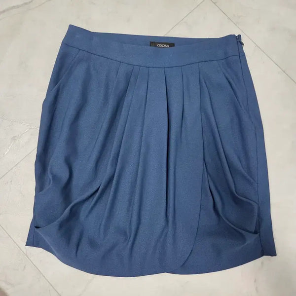 [BUNJANG] Ab.plus Cobalt Blue Mini Skirt / (새상품)ab.plus 코발트블루 미니스커트