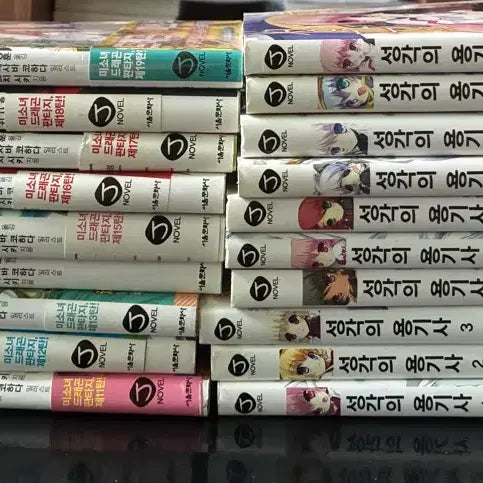 [BUNJANG] Record of the Dragon Knight (Seikoku no Ryū Kishi) Volumes 1-19 First Edition Set / 성각의 용기사 1-19권 다수 초판