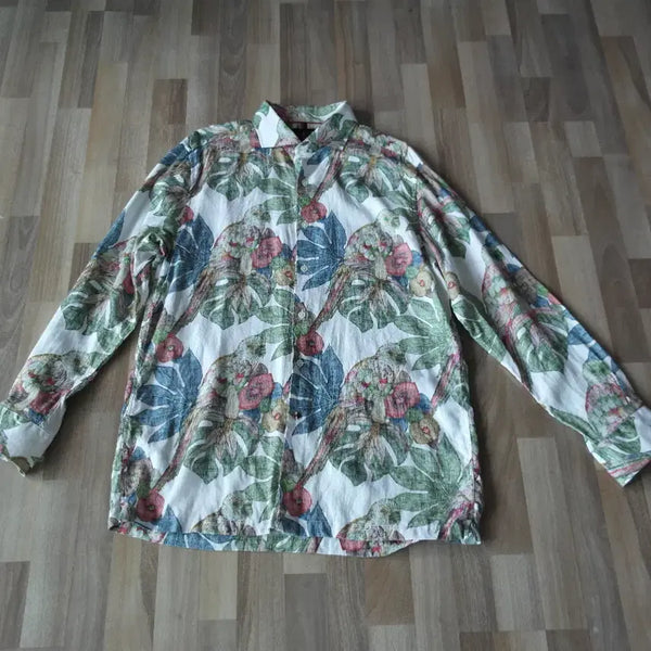 [BUNJANG] Daks Wide Collar Shirt Size 105 / 닥스 와이드셔츠/105사이즈/정품/최상급/
