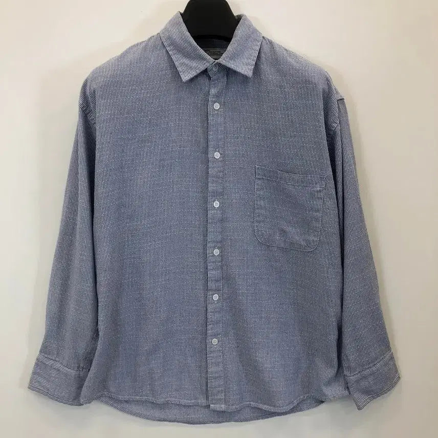 [BUNJANG] Parrtiemento Summer Cotton Blue Overshirt M / 파르티멘토 하계코튼 블루셔츠 M