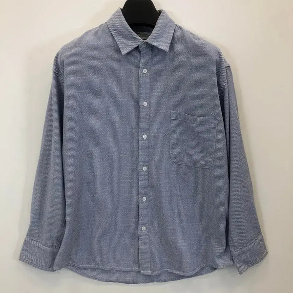 [BUNJANG] Parrtiemento Summer Cotton Blue Overshirt M / 파르티멘토 하계코튼 블루셔츠 M