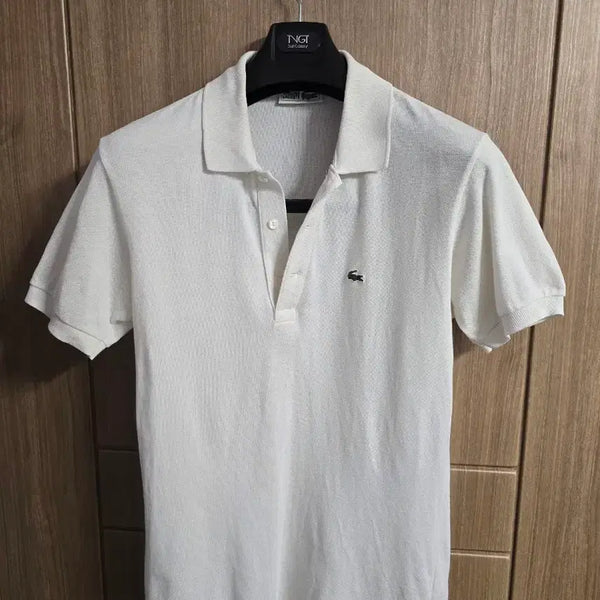 [BUNJANG] Lacoste White Polo Shirt / 라코스테 카라티 화이트