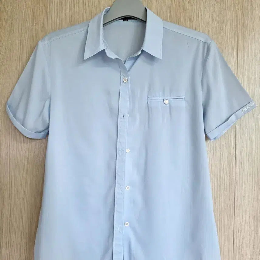 [BUNJANG] Prada Women's Short Sleeve Shirt / 프라다 반팔 셔츠 (여성용)