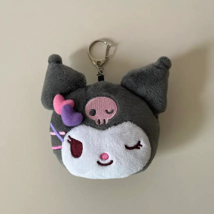 [BUNJANG] Kuromi Keychain Coin Purse / 쿠로미 키링 동전지갑