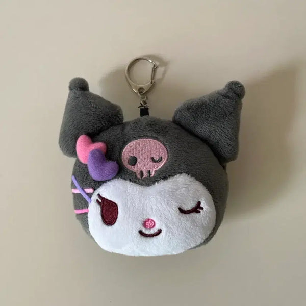 [BUNJANG] Kuromi Keychain Coin Purse / 쿠로미 키링 동전지갑