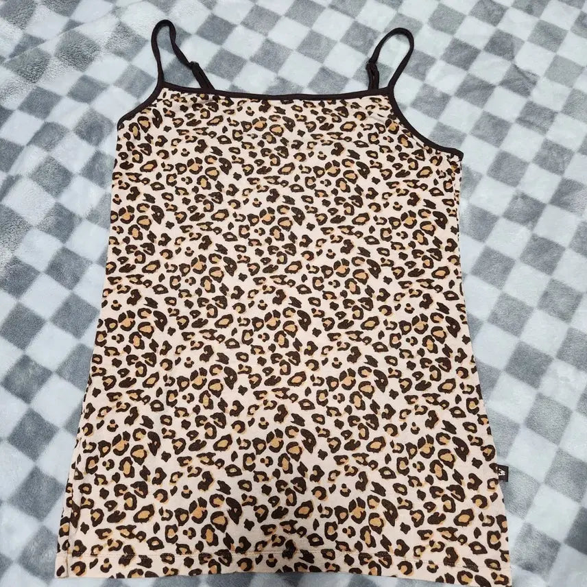 [BUNJANG] Wonderbra Leopard Camisole Size 90 / (새상품)원더브라 레오파드 끈나시 90