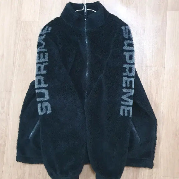[BUNJANG] Supreme Shoulder Logo Fleece Zip-Up Jacket (Large) / (L)슈프림 숄더로고 플리스 후리스 집업 자켓