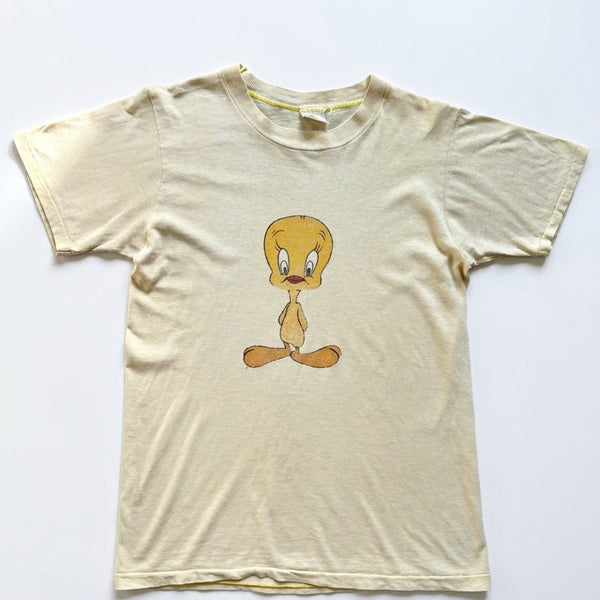 [BUNJANG] Looney Tunes Tweety T-Shirt 80s M / 80's 루니 툰즈 트위티 티셔츠 M