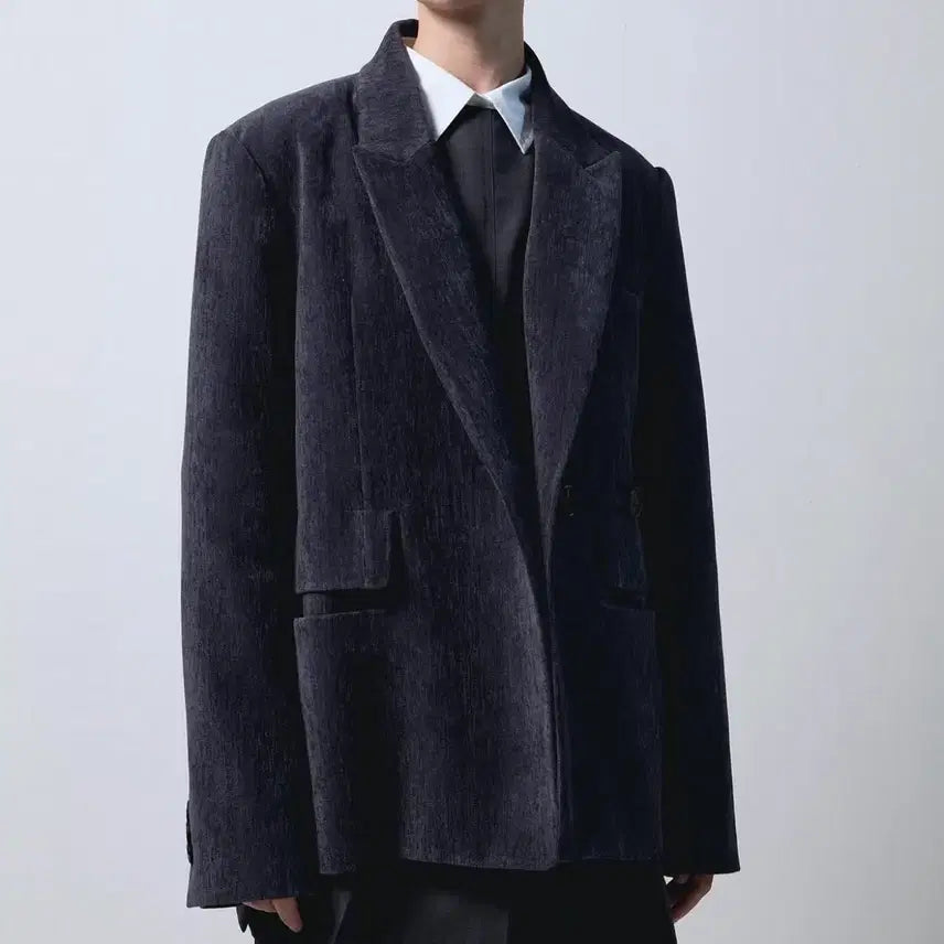 [BUNJANG] EPINGLER Punched Jacket Black / 에핑글러 펀치드 자켓 블랙