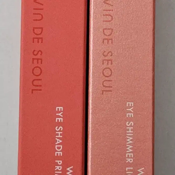 [BUNJANG] Javin De Seoul Wink Eye Shimmer Lite 13 Sunlit Ruby & Shade Primer 19 Mellow Ruby / 자빈드서울 윙크아이 쉬머라이트 13호/쉐이드 프라이머 19호