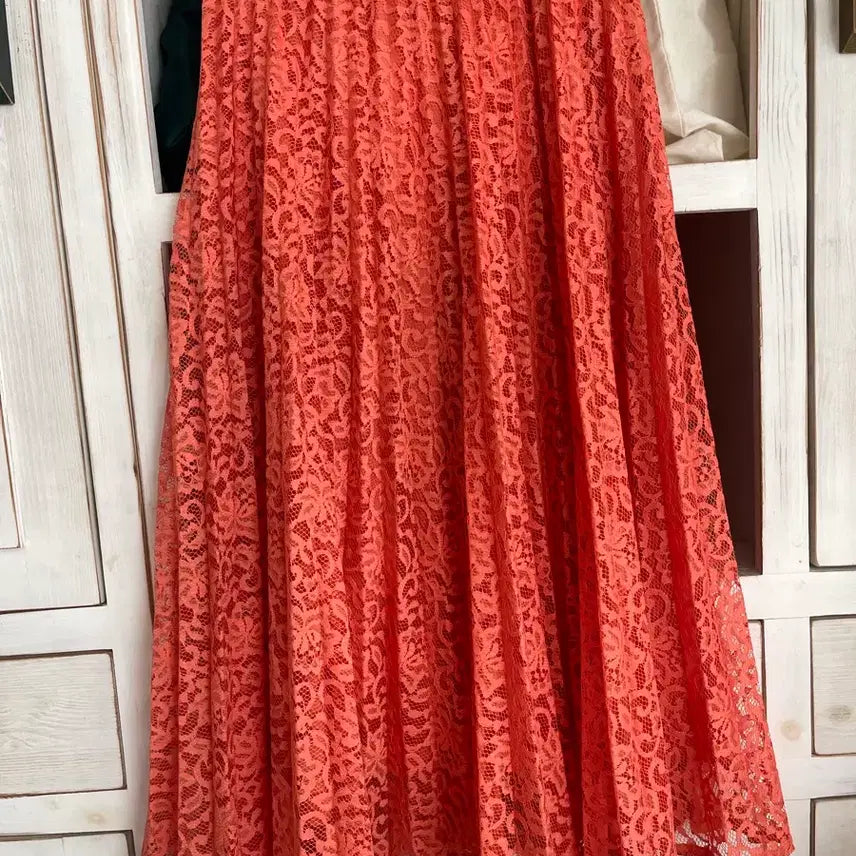 [BUNJANG] Ozhosec OZHOCEC Lace Banding Skirt / 오즈세컨 레이스 밴딩 스커트