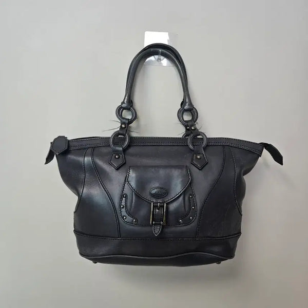 [BUNJANG] Tod's Deep Navy Leather Women's Tote Bag / 토즈 가방 딥네이비 여성 토트백