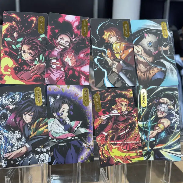 [BUNJANG] Demon Slayer Exhibition Photocard Set (8 Types, Sealed) / [미개봉] 귀멸의칼날 전시회 포토카드 8종