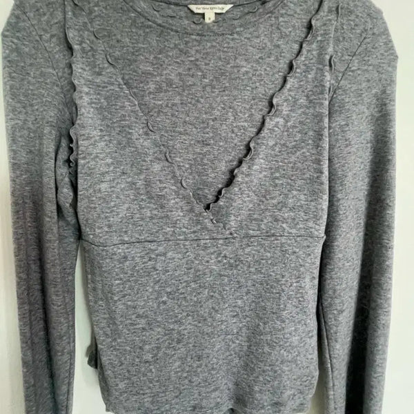 [BUNJANG] fyeo Lany Bustier Layered (Gray, S) / fyeo 포유어아이즈온리 lany bustier layered (그레이s