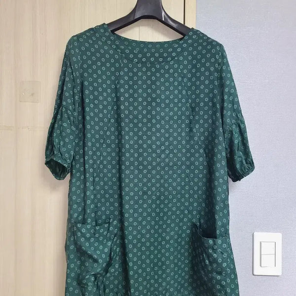 [BUNJANG] Inkyun Sarang Short Sleeve Blouse (Size M) / 인견사랑 반팔 블라우스 M사이즈